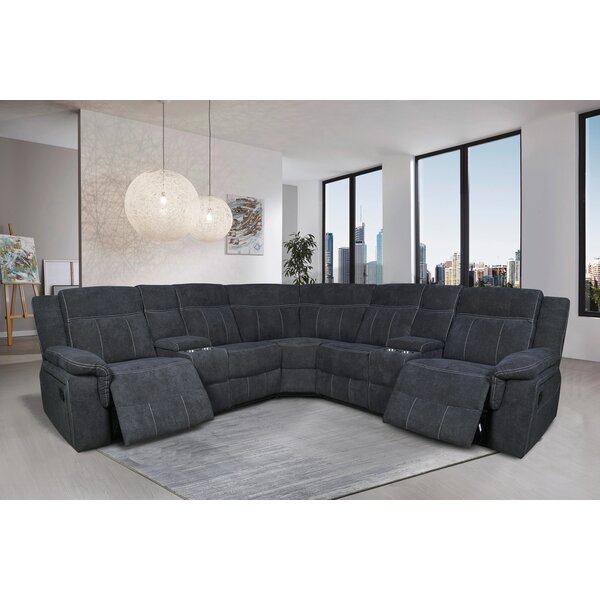Upholstered Reclining Sectional 